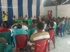 Amankan Masalah Sengketa Tanah, Bhabinkamtibmas Lorulun Ingatkan tentang Protokol Pencegahan Covid-19