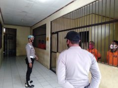 Personil Propam dan Sat Tahti Polres Kep. Tanimbar Giat Pengecekan Tahanan