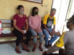 Sambangi Bapak Kristi Batbual, Bhabinkamtibmas Kabiarat Sampaikan Pesan 4M