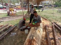 Bhabinkamtibmas Lorulun Sambangi Warga Desa, dan Arahkan Tentang Edukasi, Sosialisasi dan Himbauan protokol kesehatan Covid-19 dan AKB
