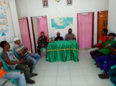 Bhabinkamtibmas dan Babinsa Werain Selesaikan Persoalan Penganiayaan di Desa.