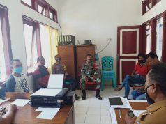 Pemdes, Bhabinkamtibmas, dan Babinsa Lauran Laksanakan dan Amankan Aksi Pendisiplinan Protokoler Kesehatan Pencegahan Penularan Dan Penyebaran Covid-19