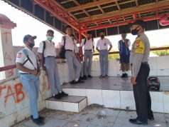 Sambangi Siswa SMA, Bhabinkamtibmas Sifnana Sampaikan Binluh AKB