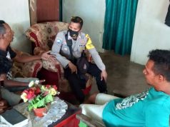 DDS Bapak Deni Kdise, Bhabinkamtibmas Batuputih Sampaikan Pesan Kamtibmas dan Protokol Kesehatan Covid-19