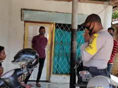 Sambangi Sekelompok Pemuda Desa, Bhabinkamtibmas Olilit Barat Sampaikan Binluh AKB