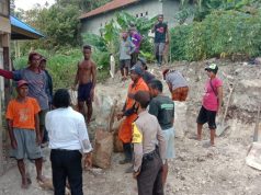 Gencar Bhabinkamtibmas Waturu Giat Edukasi himbau Warga Patuhi Prokes 4M