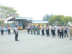 Giat Operasi Yustisi Gakkum Pelanggar Prokes Covid-19 personil Polres Kep. Tanimbar