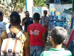 Kapolsek Nirunmas Pimpin Giat Operasi Yustisi Gakkum Prokes Covid-19