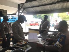 Kasi Propam Polres Kep. Tanimbar Giat Monitoring dan Pengawasan pada Polsek Tanimbar Selatan