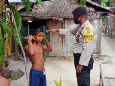 Sambangi Pemuda Desa Binaan, Bhabinkamtibmas Adodo Molu Binluh AKB
