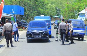 Ops Yustisi Penegakan Hukum rutin Polres Kep. Tanimbar terhadap Pelanggar Prokes Covid-19