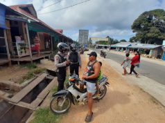 Patroli dialogis Rutin Sat Samapta Polres Kepulauan Tanimbar