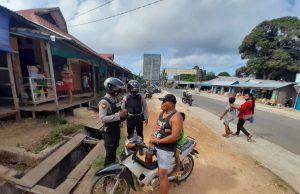 Patroli dialogis Rutin Sat Samapta Polres Kepulauan Tanimbar