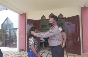 Personil Polsek Selaru hadiri dan amankan Giat Ibadah Minggu GPM Desa Adaut