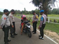 Polsek Wertamrian giat Operasi Imbangan Yustisi Gakkum Prokes Covid-19