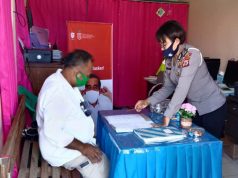 Personil Sat Lantas Polres Kep. Tanimbar bidang pelayanan SIM tetap utamakan pelayanan di masa Pandemi Covid-19