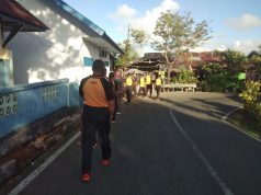 Personil Polsek Tanimbar Selatan Giat Olahraga bersama di hari Jumat