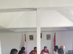 Bhabinkamtibmas Kelurahan dan Babinsa Kelurahan Saumlaki hadiri dan amankan Giat Mediasi sengketa lahan