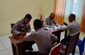 Polres Kep. Tanimbar Giat Pra Wasrik dalam rangka persiapan Wasrik rutin Itwasda Polda Maluku tahap II Tahun 2020