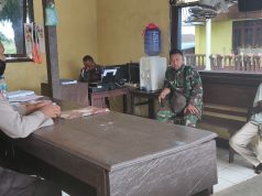 Bhabinkamtibmas Olilit Barat Giat Problem Solving dugaan Wanprestasi warga