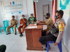 Bhabinkamtibmas Werain Ikuti Rapat Pemerintah Desa Bersama BPD