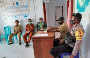 Bhabinkamtibmas Werain Ikuti Rapat Pemerintah Desa Bersama BPD