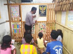 Bhabinkamtibmas Amdasa dengan Program Membaca Anak Menuju Indonesia Cerdas Pada Situasi Pandemi Covid-19