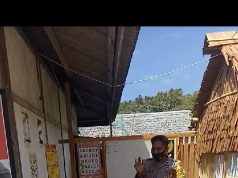 Tak Jenuh Bhabinkamtibmas Amdasa terus Giat Cerdaskan Anak-anak Desa lewat Perpustakaan Mini miliknya