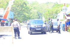 Operasi Yustisi Pelanggar Prokes terus dilaksanakan personil gabungan TNI/Polri dan Satpol PP. Kab. Kep. Tanimbar
