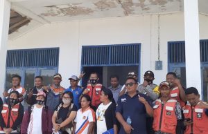 Bhabinkamtibmas Weratan Amankan Giat Kunjungan Kerja KUPP Kelas II Saumlaki Ke Kecamatan Wermaktian