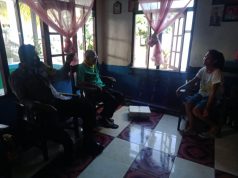 Keluarga Bapak Kaspar Lefulefu, Bhabinkamtibmas Meyano Bab Sampaikan Arahan Edukasi, Sosialisasi dan Himbauan Pendisiplinan Penerapan Protokol Kesehatan Pencegahan Covid-19