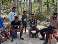 Sambangi Warga, Bhabinkamtimas Werain Sampaikan Cara Penerapan Prokes Covid-19