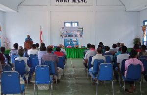 Bhabinkamtibmas Adaut Ikuti dan Amankan Musrenbang RKPDes Ta 2021 Desa