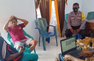 Bhabinkamtibmas Lingat Mengajak Pemdes Membantu Tugas Kepolisian Dalam Hal Kamtibmas