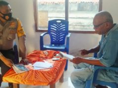 DDS Bapak Samuel Rangkoly, Bhabinkamtibmas Olilit Timur Sosialisasikan Protokol Kesehatan, AKB dan Sampaikan Pesan 4M