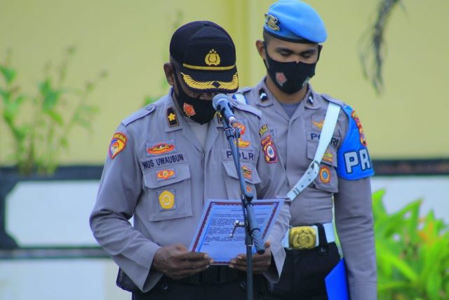 15. Kabag Ren_apel pagi