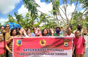 Giat Sosialisasi Saber Pungli Bhabinkamtibmas Bomaki