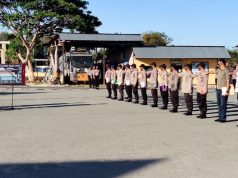 Kabag Sumda Pimpin Apel pagi dan atensi kebersihan Komando