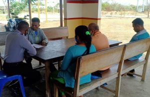 Bhabinkamtibmas Lingat Giat Binluh Hukum dan Edukasi 4M kepada Warga