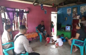 Bhabinkamtibmas Ilngei himbau patuhi Pokes 4M dalam giat Sambang