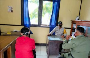 Giat Mediasi Bhabinkamtibmas Wowonda terhadap Laporan dugaan kasus KDRT Warga