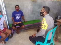 DDS Bapak Rony Watumlawar, Bhabinkamtibmas Lermatang Edukasi, Sosialisasi dan Himbauan Pendisiplinan Penerapan Protokol Kesehatan Pencegahan Covid-19