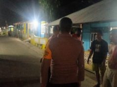 Bhabinkamtibmas Olilit Timur Laksanakan Giat Patroli Desa dan Bubarkan Pemuda Desa Yang Sedang Mabuk Karena Konsumsi Miras