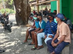 Personil Sat Binmas Giat Patroli Dialogis pada Komunitas Ojek RS. PP. Magretty Saumlaki dan Edukasi serta himbau 4M