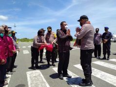 Giat Kunker, Waka Polda Maluku Brigjen Pol. Drs. Jan Leonard de Fretes, M.M., bersama rombongan menginjakan kaki di Bumi Duan Lolat Tanimbar