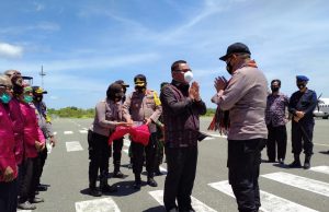 Giat Kunker, Waka Polda Maluku Brigjen Pol. Drs. Jan Leonard de Fretes, M.M., bersama rombongan menginjakan kaki di Bumi Duan Lolat Tanimbar