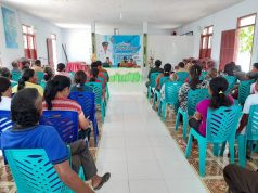 Bhabinkamtibmas Werain Laksanakan Giat Rapat Untuk Majukan Desa Werain