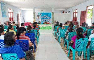 Bhabinkamtibmas Werain Laksanakan Giat Rapat Untuk Majukan Desa Werain