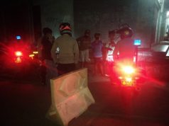 Giat Patroli Malam rutin Personil Polsek Tanimbar Selatan Cegah Kejahatan Malam hari dan Himbau Prokes Covid-19