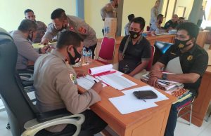 Waka Polres Kep. Tanimbar Pimpin Giat Pra Wasrik tingkat Polres dalam rangka kesiapan Wasrik Itwasda Maluku tahap II tahun 2020